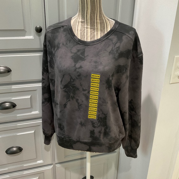 Sweat Cropé Ten Six Sherman – Modèle Sherman Dip Dye, Taille M, Neuf Avec étiquettes